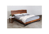 VE-1088-03-0 Bent King Size Bed Brown