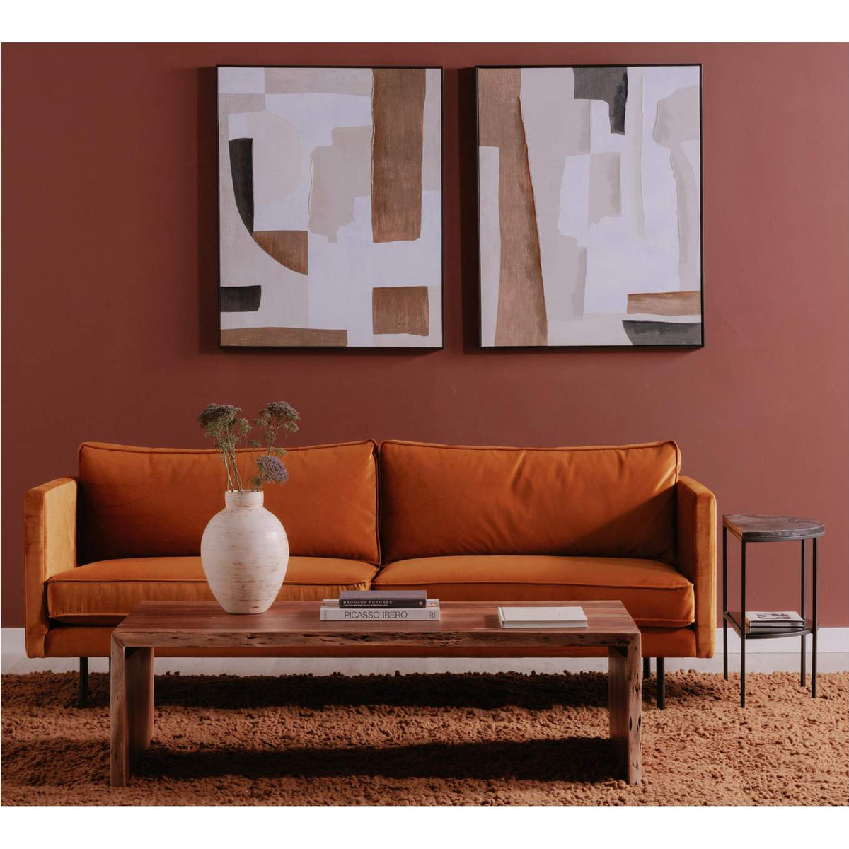 VE-1094-03 Tyrell Coffee Table Natural Brown