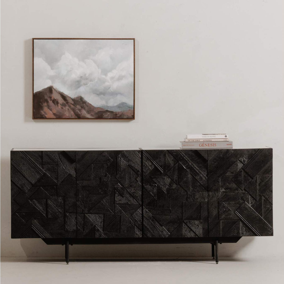 VE-1095-02-0 Kattan Sideboard Black