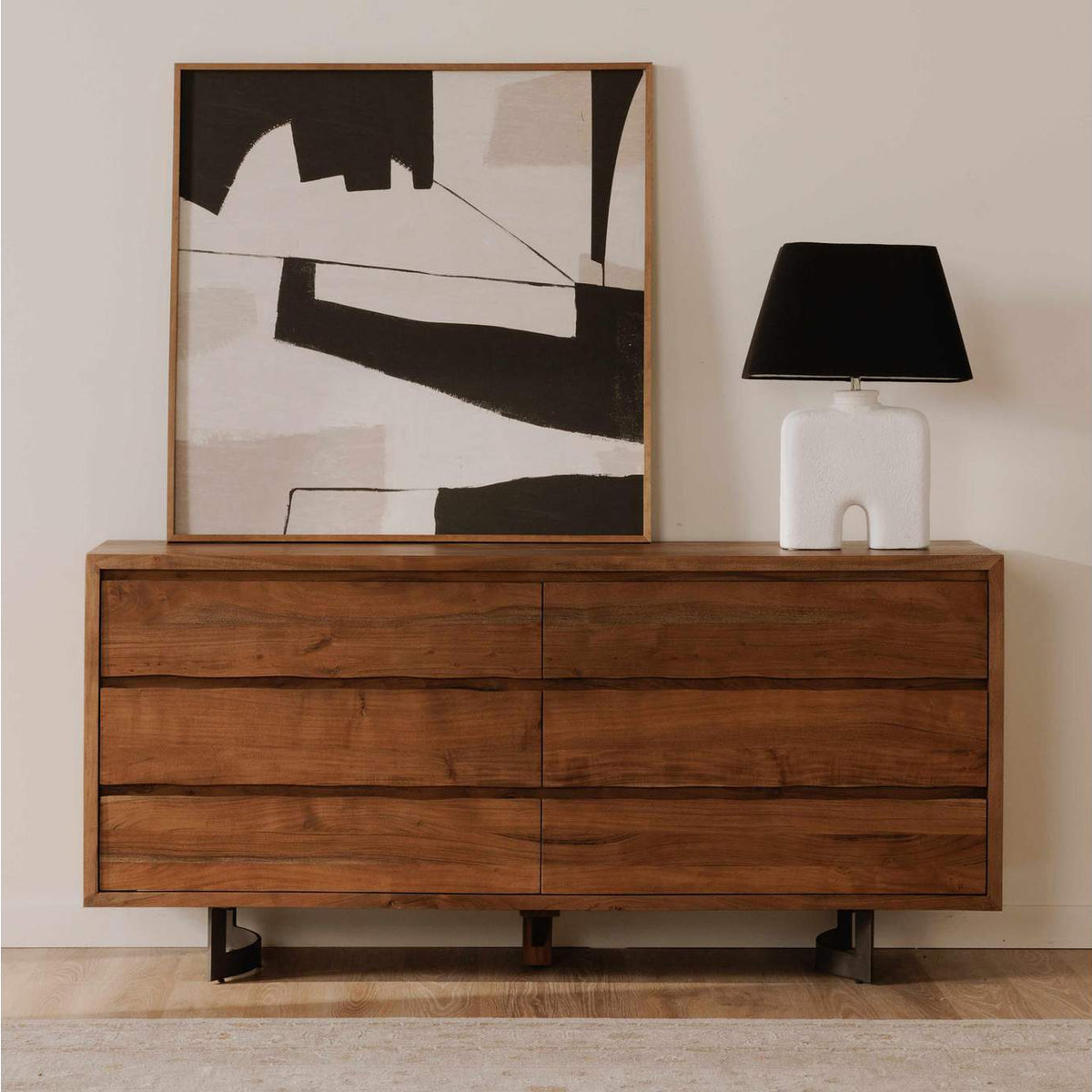 VE-1097-03-0 Bent Dresser Brown