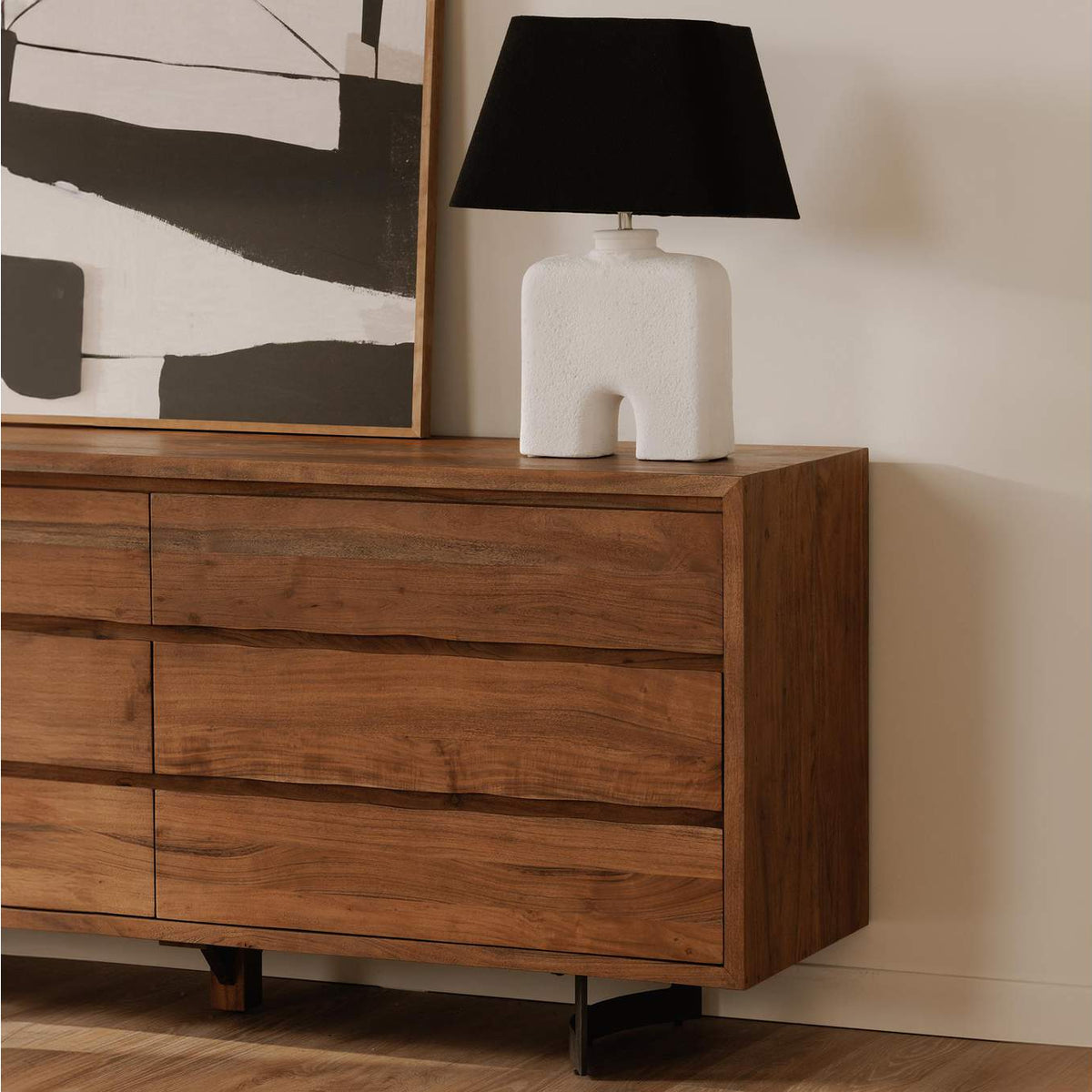 VE-1097-03-0 Bent Dresser Brown