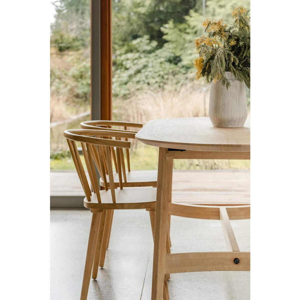 VE-1099-24-0 Trie Small Dining Table Natural
