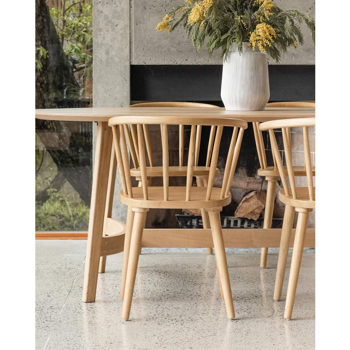 VE-1099-24-0 Trie Small Dining Table Natural