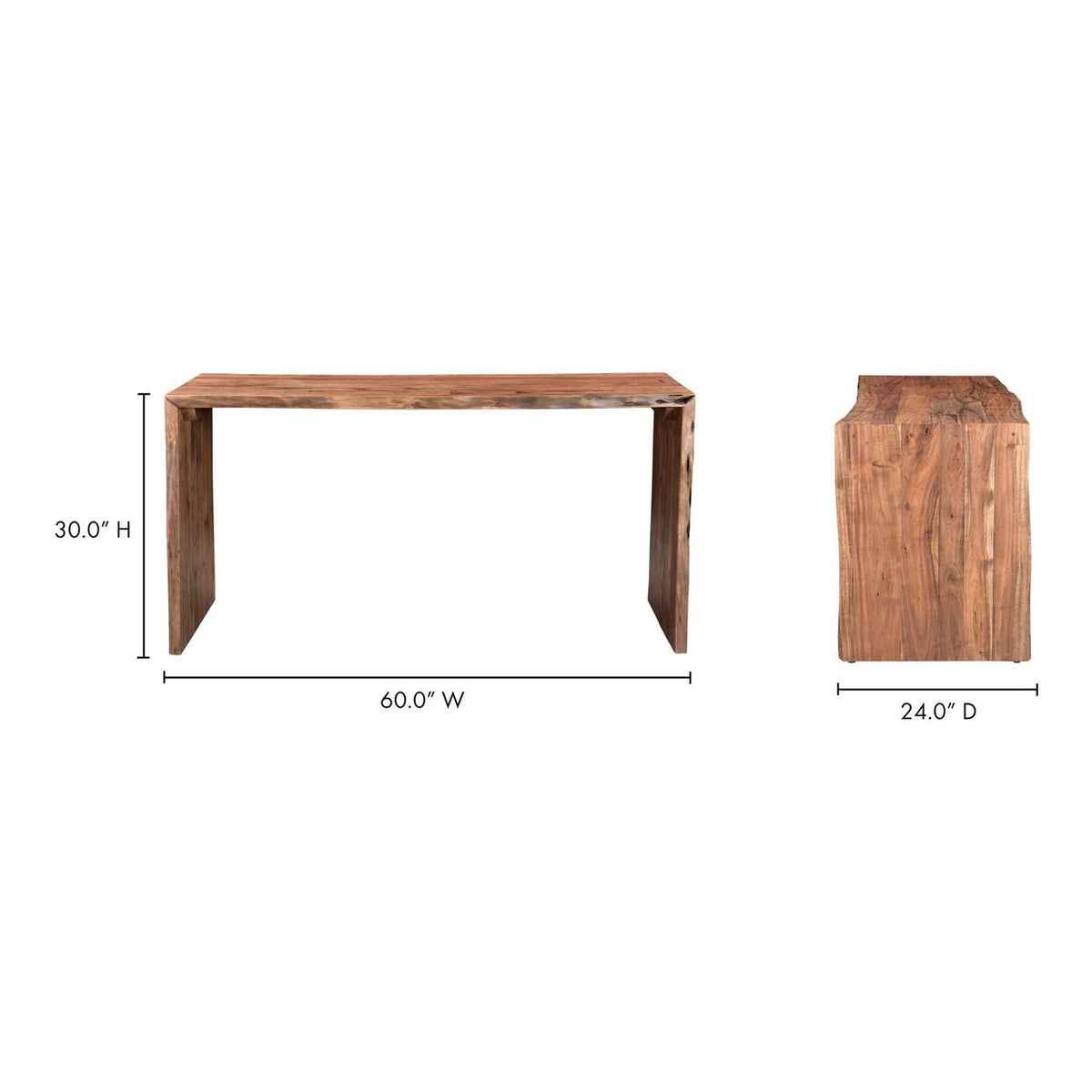 VE-1110-03 Tyrell Desk Natural Brown