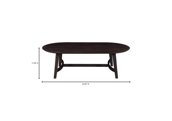 VE-1119-20-0 Trie Coffee Table Dark Brown