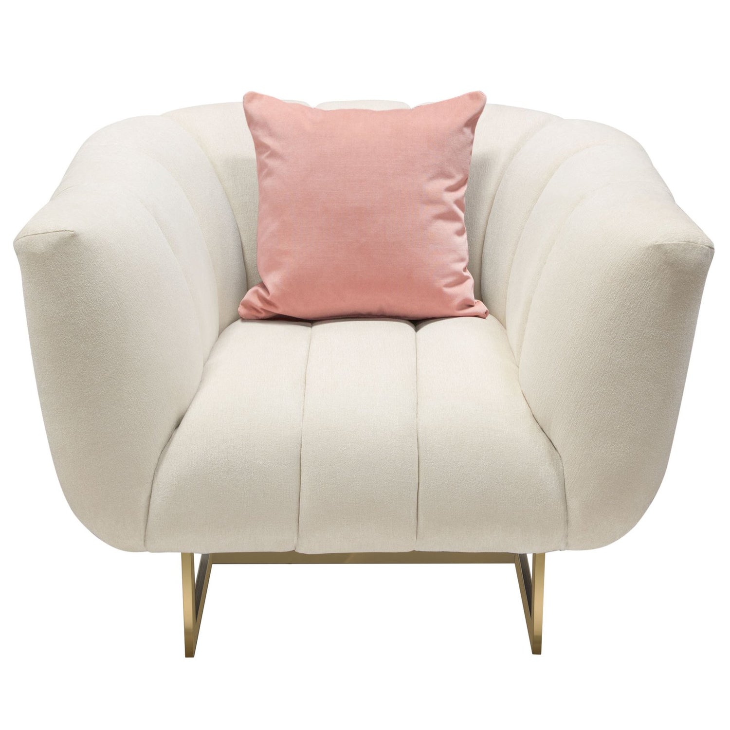 Venus Cream Fabric Chair