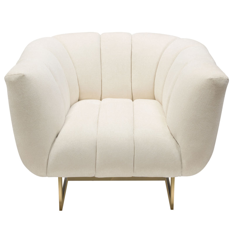 Venus Cream Fabric Chair