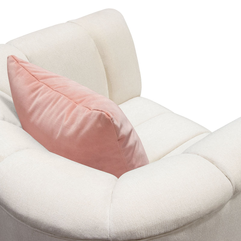 Venus Cream Fabric Chair