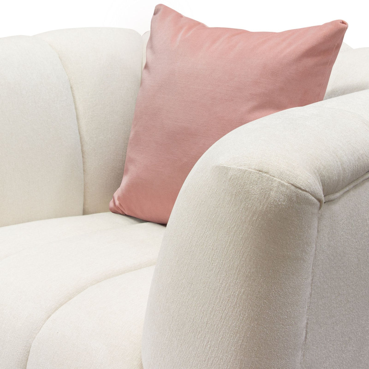 Venus Cream Fabric Chair