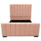 Venus Vertical Channel Tufted Eastern King Bed