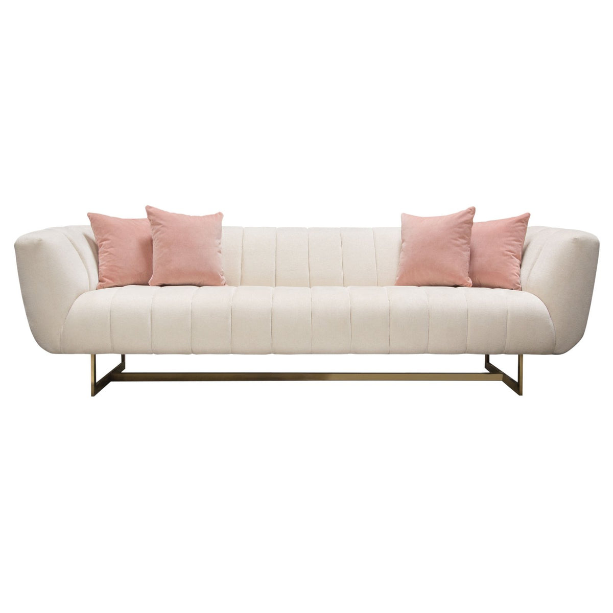 Venus Cream Fabric Sofa