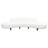Vesper 2PC Modular Curved Armless Chaise