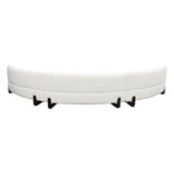 Vesper 3PC Modular Curved Armless Sofa