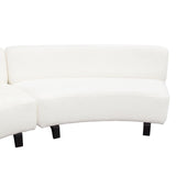 Vesper 3PC Modular Curved Armless Sofa