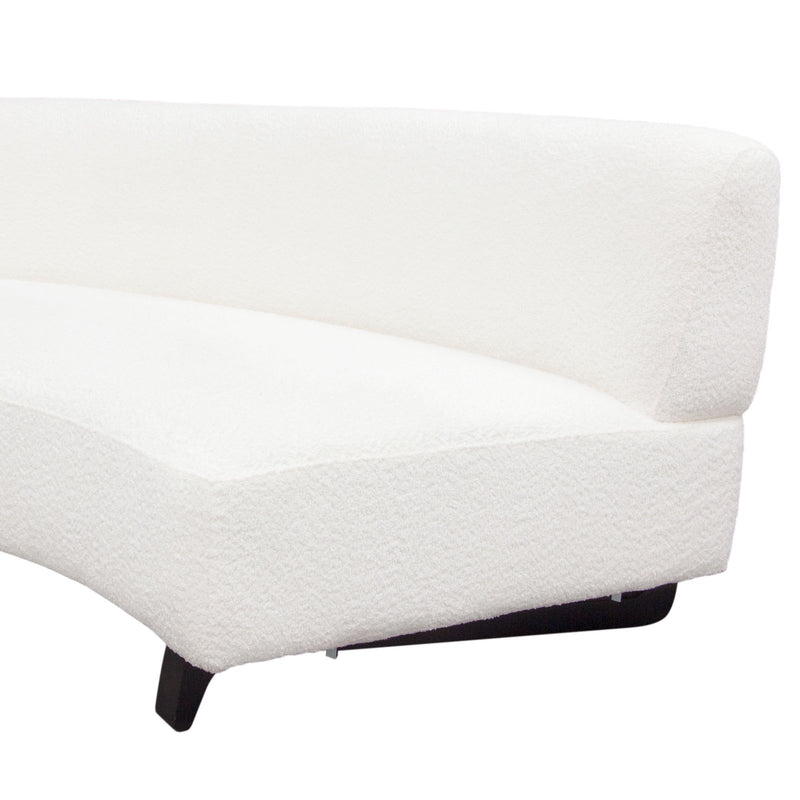 Vesper 3PC Modular Curved Armless Sofa