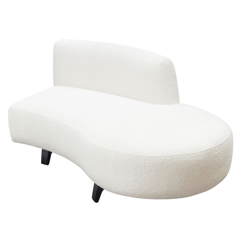 Vesper Curved Armless Right Chaise