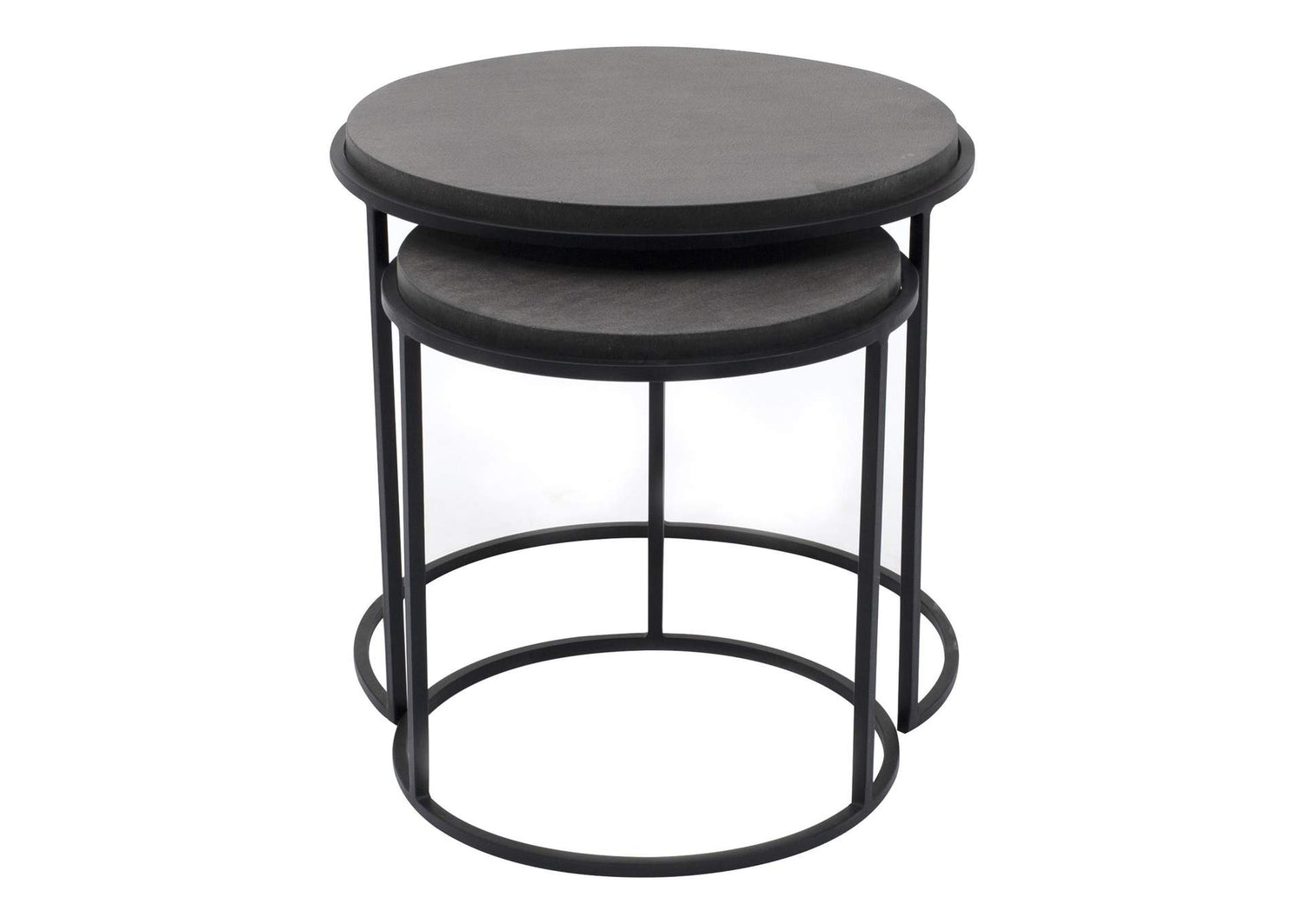 VH-1008-02 Roost Nesting Tables Black Set Of 2