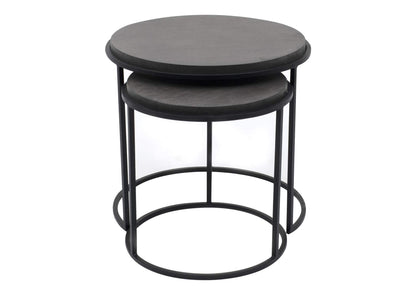 VH-1008-02 Roost Nesting Tables Black Set Of 2