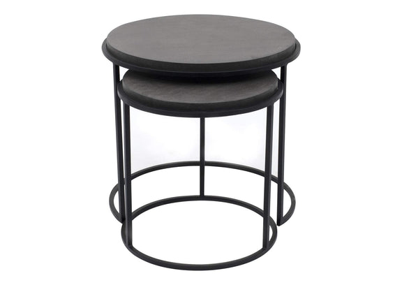 VH-1008-02 Roost Nesting Tables Black Set Of 2