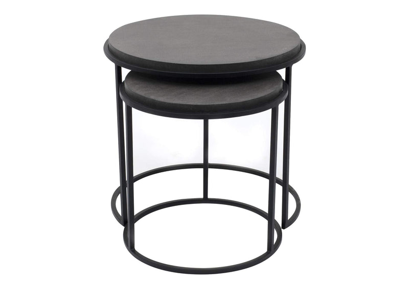 VH-1008-02 Roost Nesting Tables Black Set Of 2