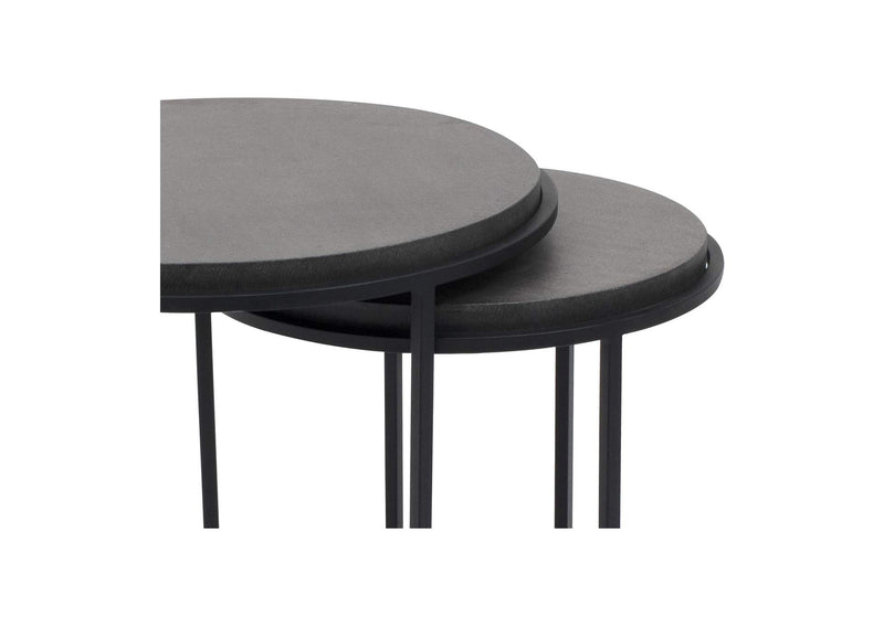 VH-1008-02 Roost Nesting Tables Black Set Of 2