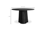 VH-1017-02-0 Mono Dining Table Black