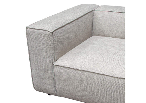 VICE2PCBA Vice 2pc Modular Sofa In Barley Fabric