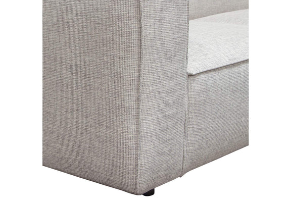 VICE2PCBA Vice 2pc Modular Sofa In Barley Fabric