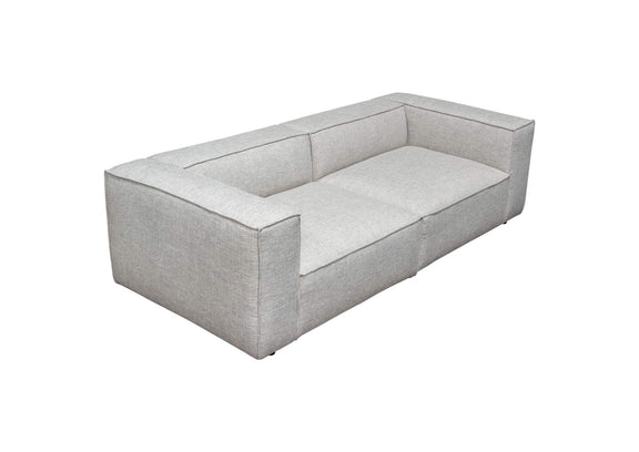 VICE2PCBA Vice 2pc Modular Sofa In Barley Fabric
