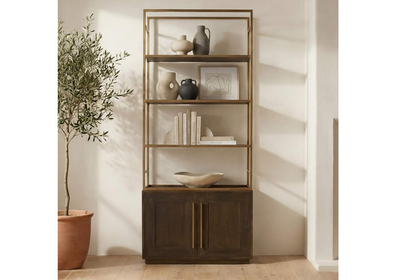 VL-1001-03-0 Elliot Bookshelf Brown