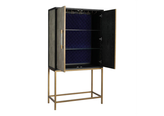 VL-1047-15 Mako Bar Cabinet Grey