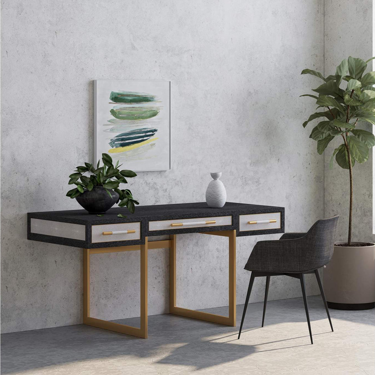 VL-1053-15 Mako Desk Grey
