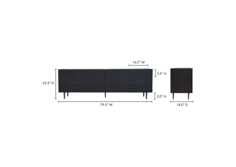 VL-1054-02 Breu Sideboard Black