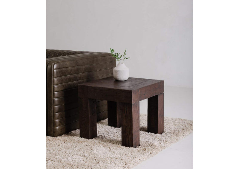 VL-1059-03 Evander Side Table Rustic Brown