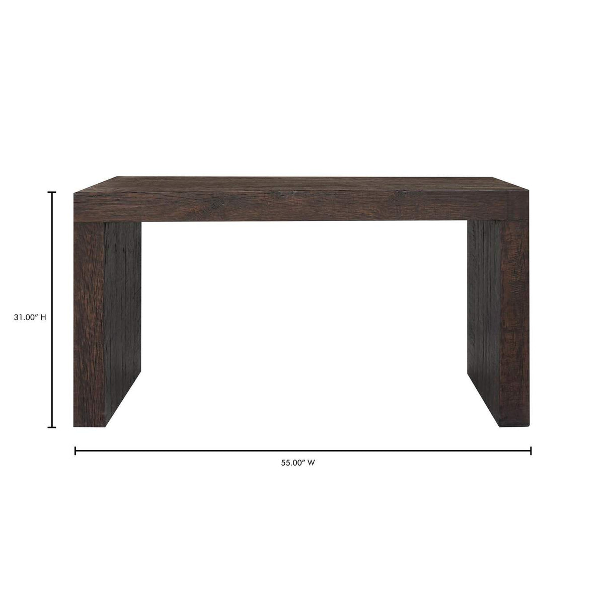 VL-1069-03 Evander Console Table Rustic Brown