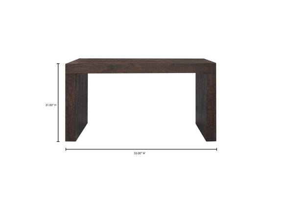 VL-1069-03 Evander Console Table Rustic Brown