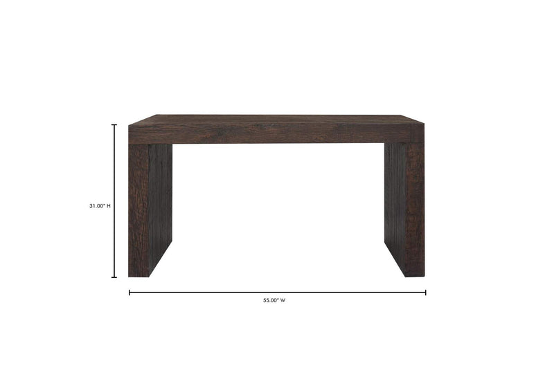 VL-1069-03 Evander Console Table Rustic Brown