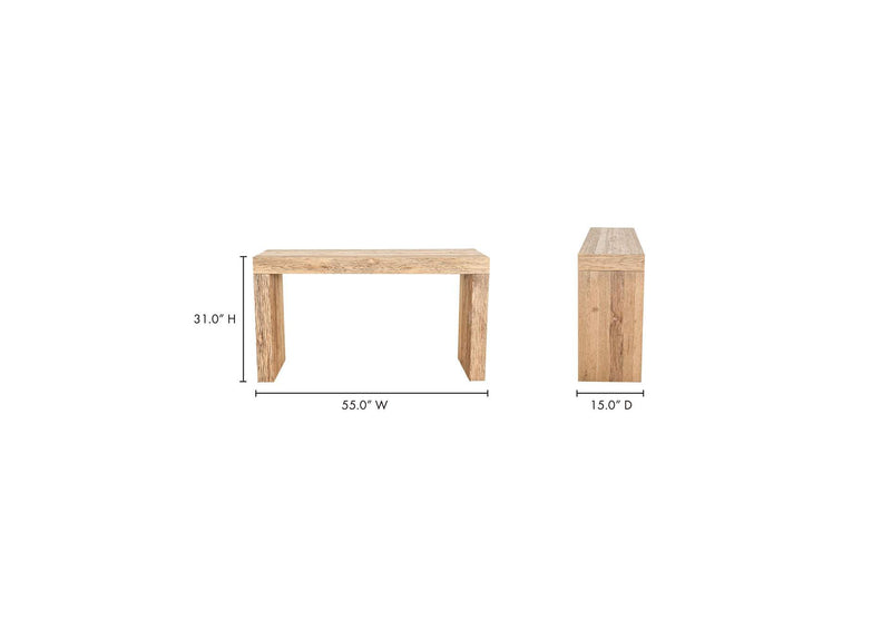 VL-1069-24 Evander Console Table Natural
