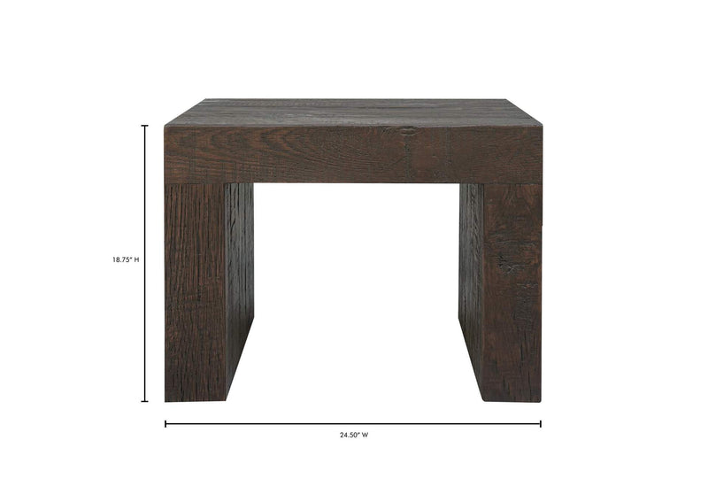 VL-1077-03 Evander Dining Stool Rustic Brown