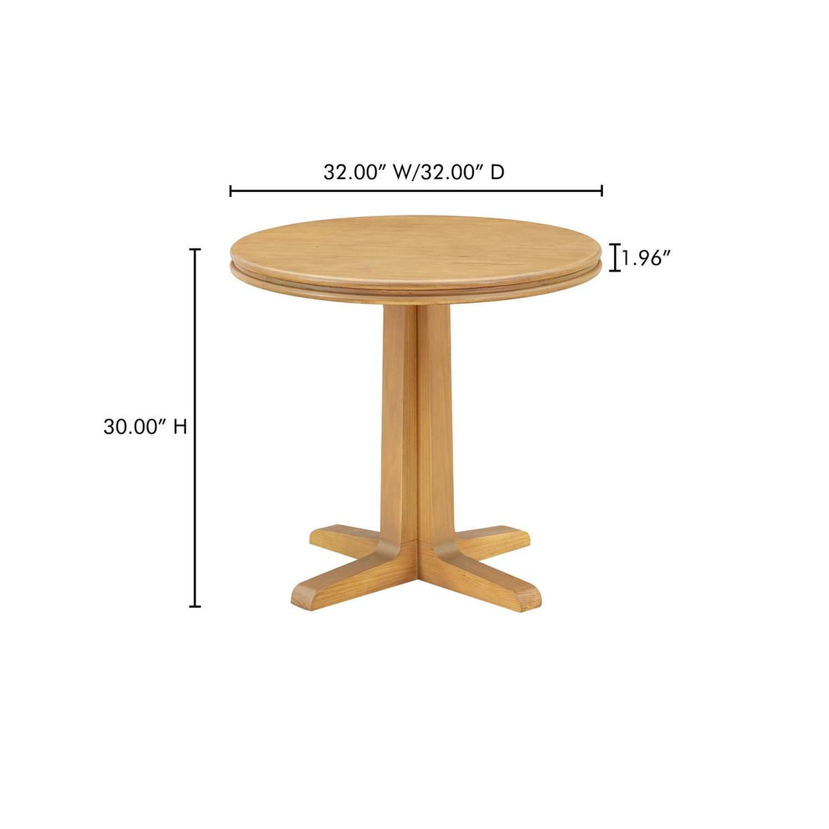 VL-1088-24-0 Charles Cafe Table Natural