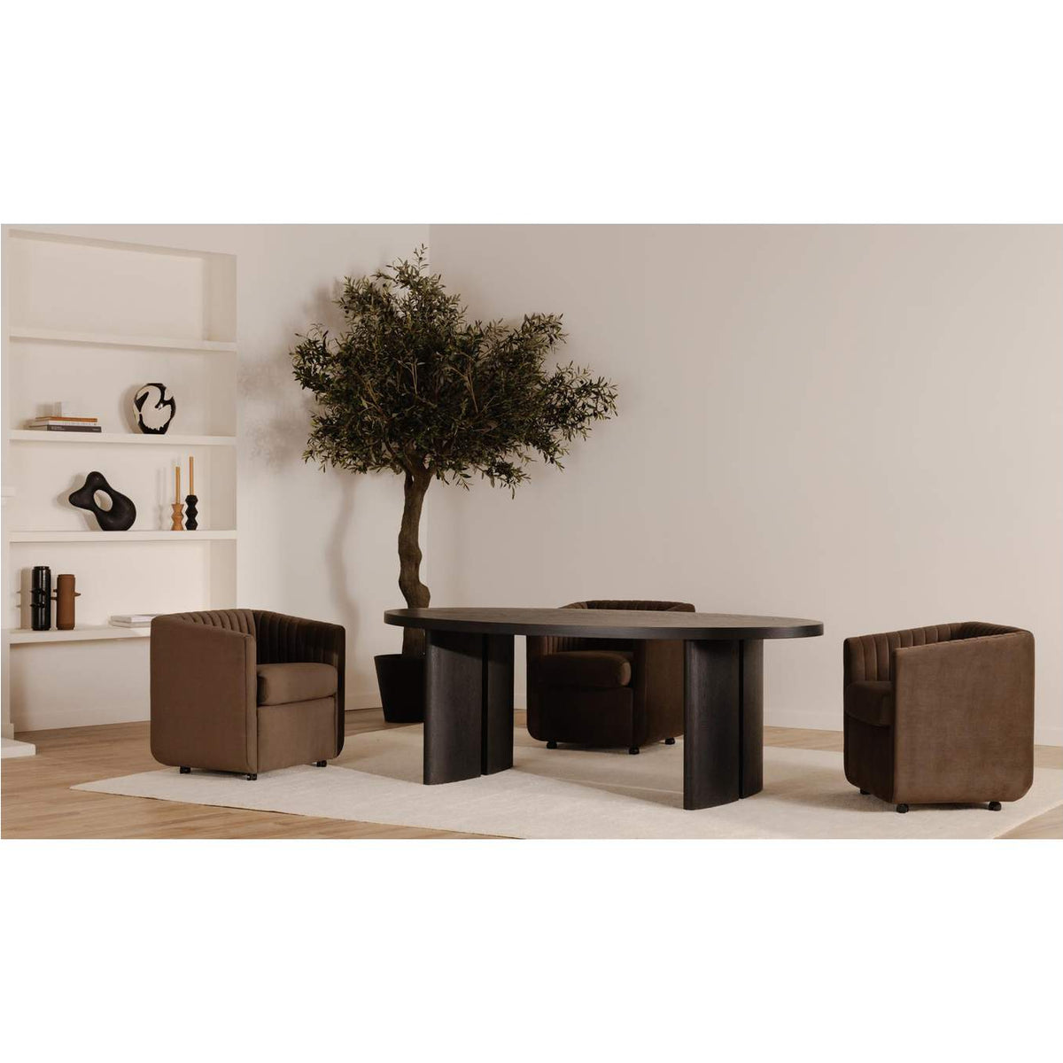 VL-1090-02-0 William Dining Table Black