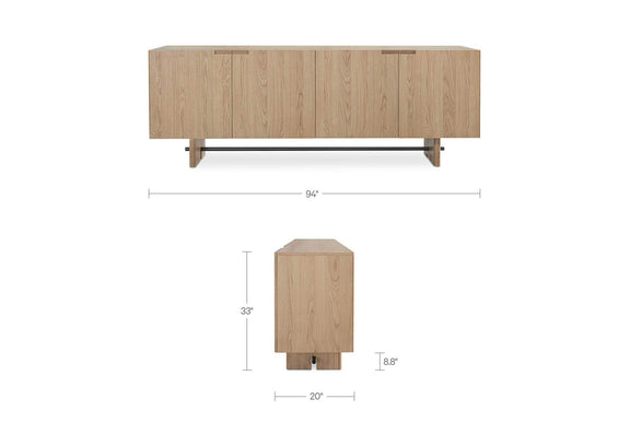 VL-1108-24 Madison Sideboard Natural