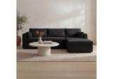 VV-1007-02-R-0 Burrow Sleeper Sectional With Storage Chaise Black Right