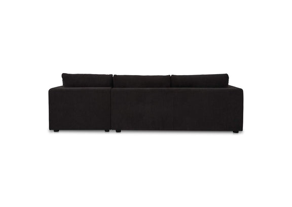 VV-1007-02-R-0 Burrow Sleeper Sectional With Storage Chaise Black Right