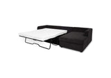 VV-1007-02-R-0 Burrow Sleeper Sectional With Storage Chaise Black Right