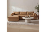 VV-1007-23-L-0 Burrow Sleeper Sectional With Storage Chaise Ginger Left