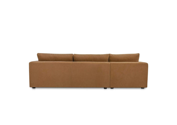 VV-1007-23-L-0 Burrow Sleeper Sectional With Storage Chaise Ginger Left