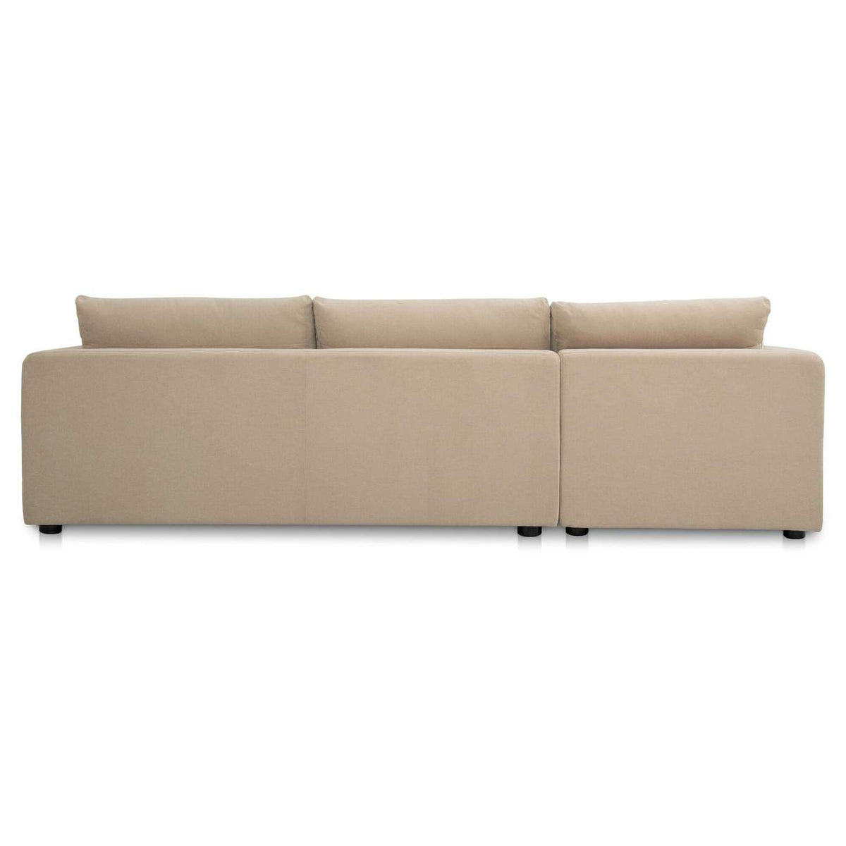 VV-1007-34-L-0 Burrow Sleeper Sectional With Storage Chaise Sand Left