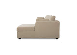 VV-1007-34-R-0 Burrow Sleeper Sectional With Storage Chaise Sand Right
