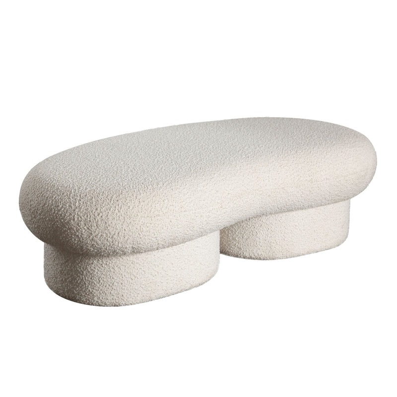 Wave Curved Accent Bench